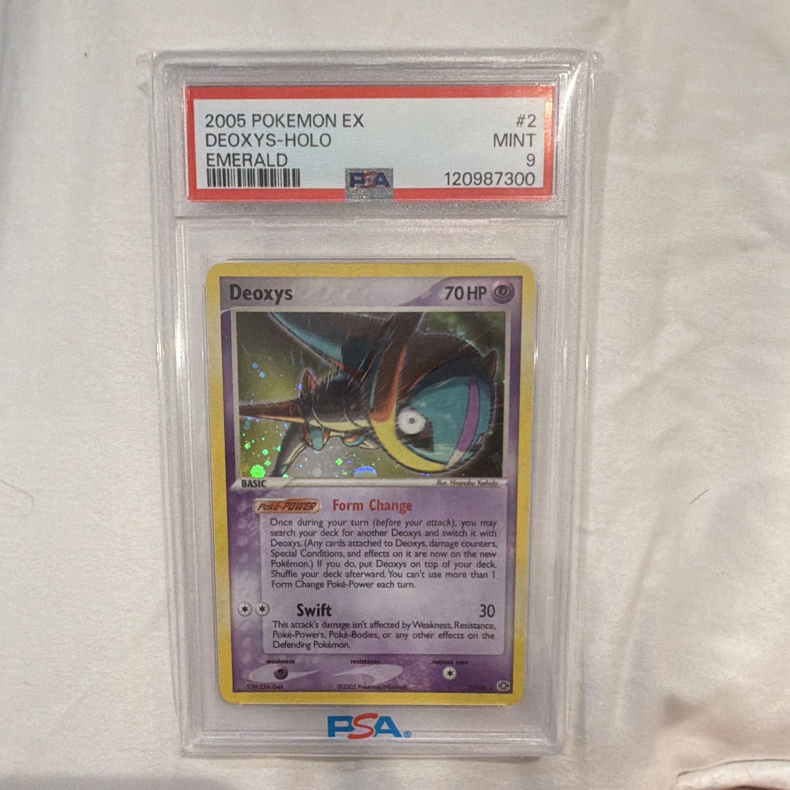 2005 Pokemon EX Emerald Deoxys-Holo 2