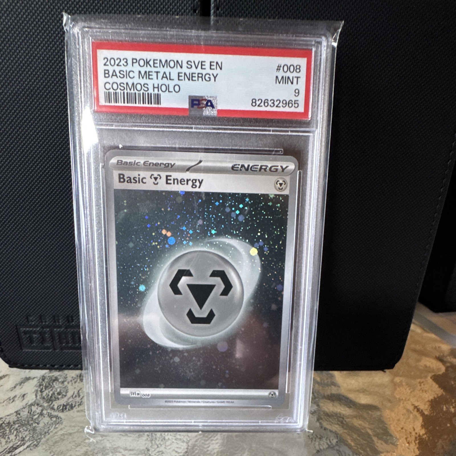 2023 Pokemon Sve EN-Basic Energies Basic Metal Energy Cosmos Holo 008