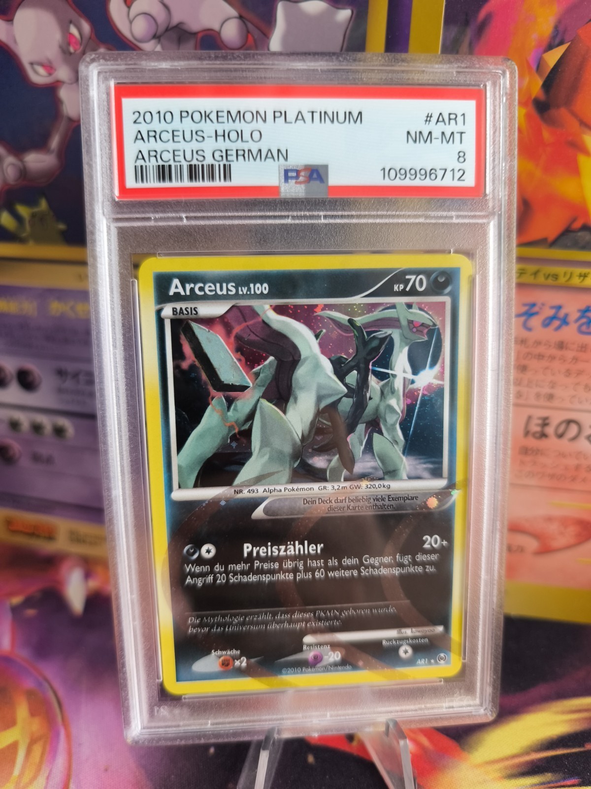2010 Pokemon Platinum Arceus German Arceus-Holo AR1