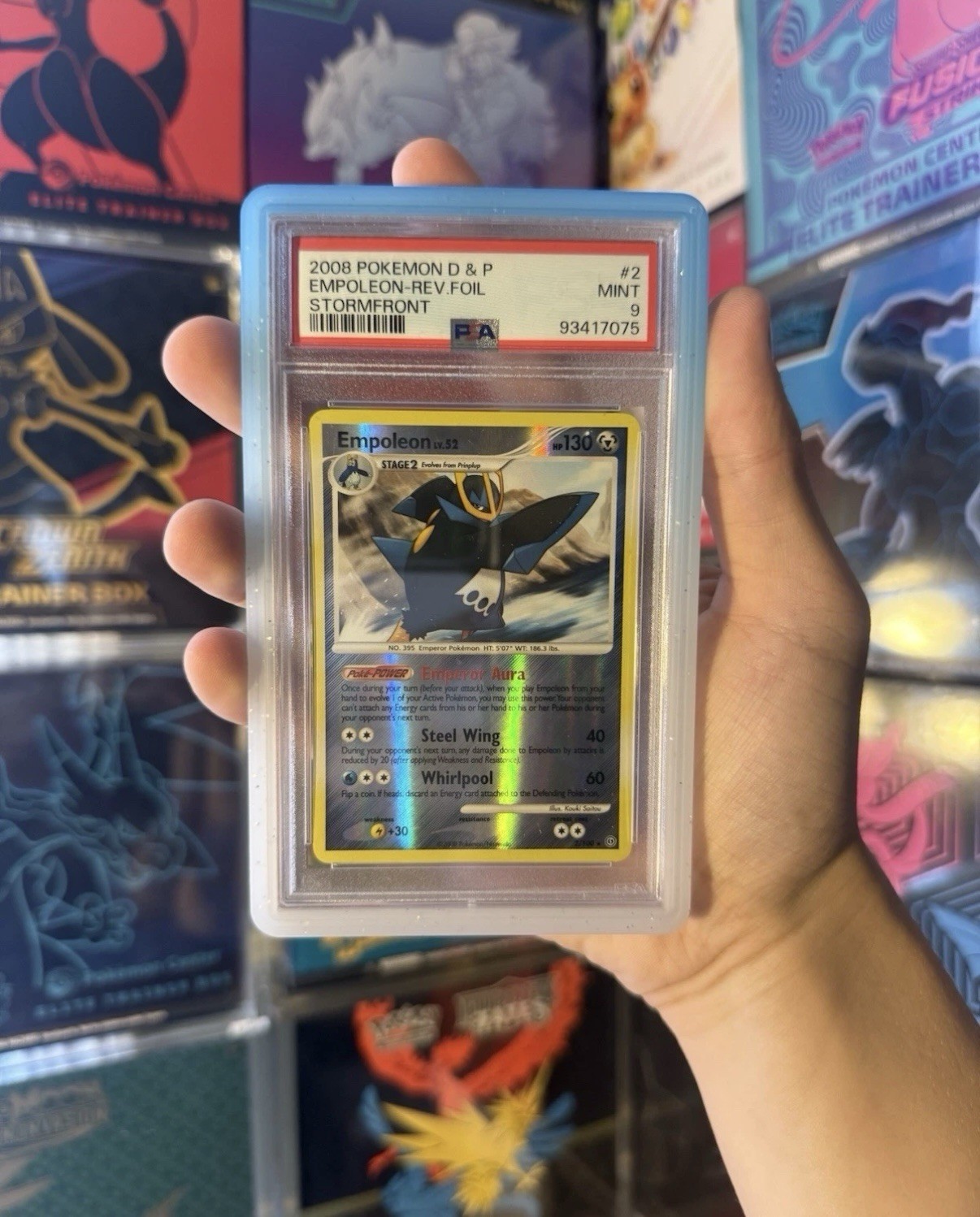 2008 Pokemon Diamond & Pearl Stormfront Empoleon-Reverse Foil 2