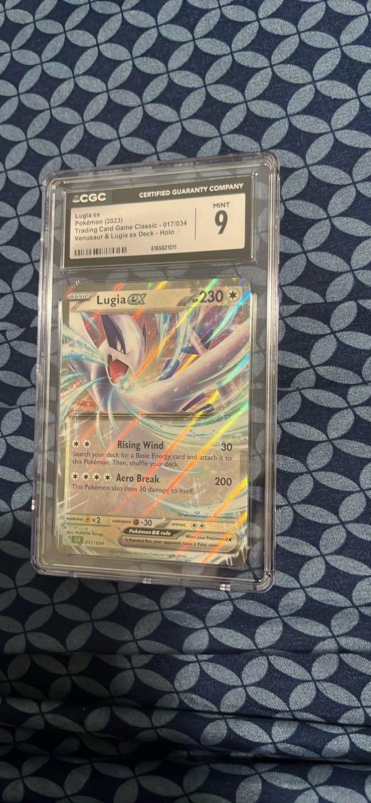 2023 Trading Card Game Classic - CLV, CLC, CLB - English Lugia ex Venusaur & Lugia ex Deck - CLV Holo 017/034