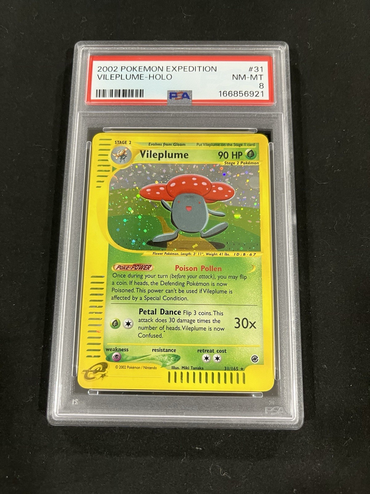 2002 Pokemon Expedition Vileplume-Holo 31