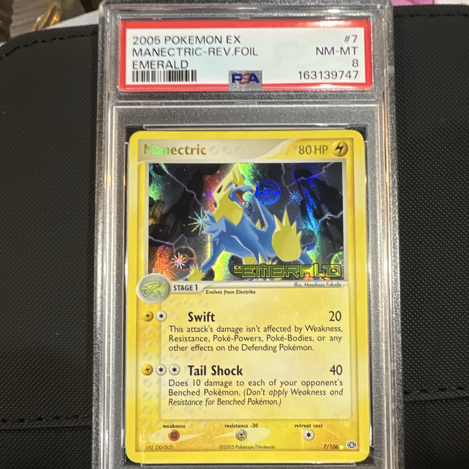 2005 Pokemon EX Emerald Manectric-Reverse Foil 7