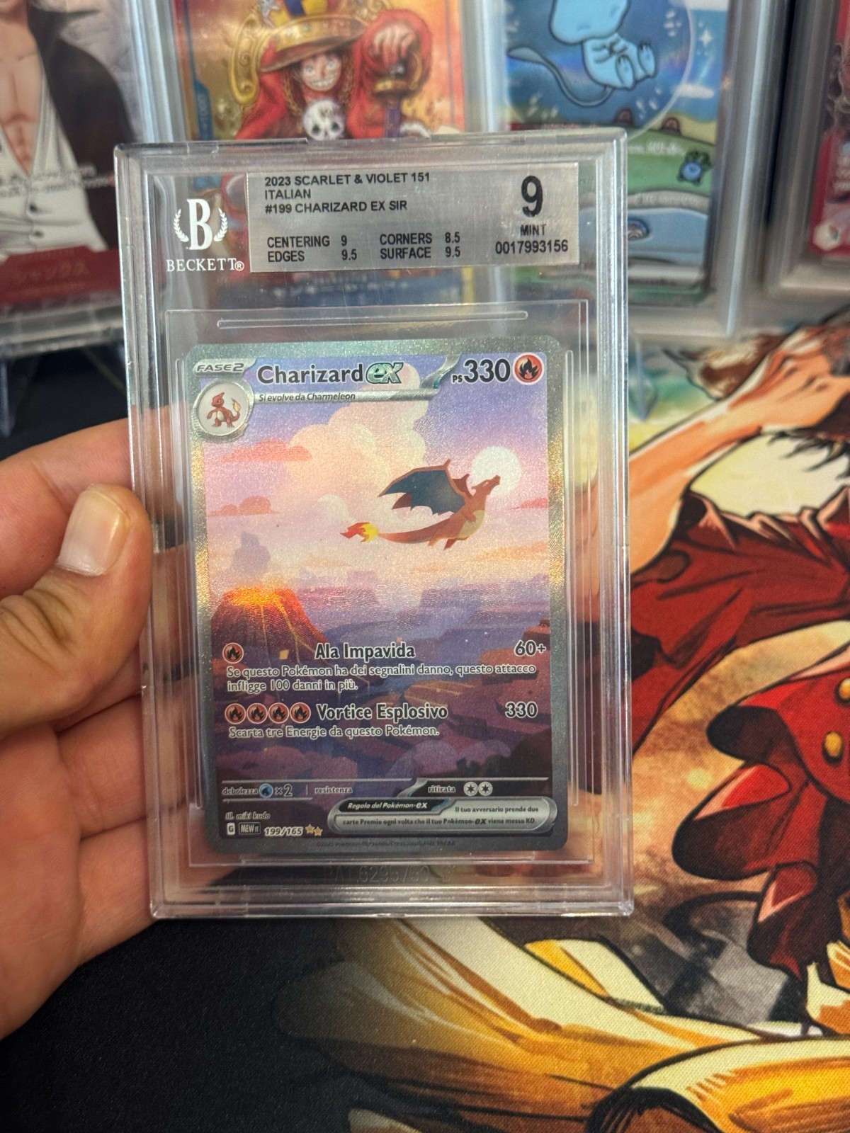2023 Pokemon TCG Scarlet & Violet 151 Italian Charizard ex SIR 199