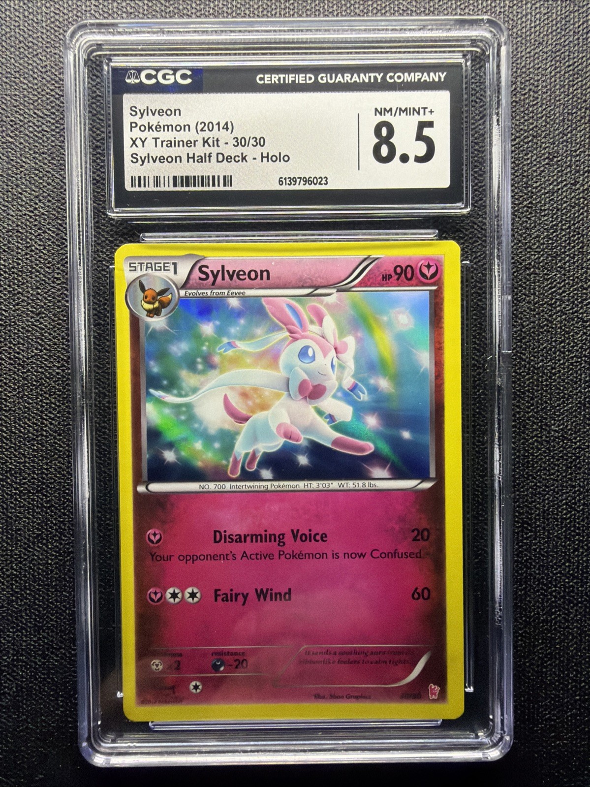 2014 XY Trainer Kit - English Sylveon Sylveon Half Deck Holo 30/30