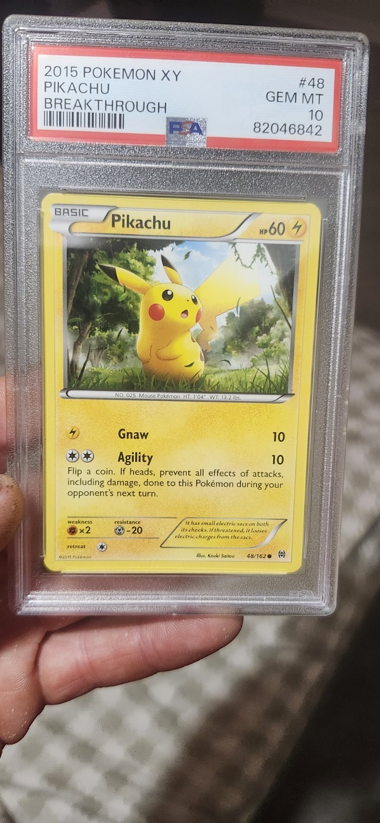 2015 Pokemon XY Breakthrough Pikachu 48