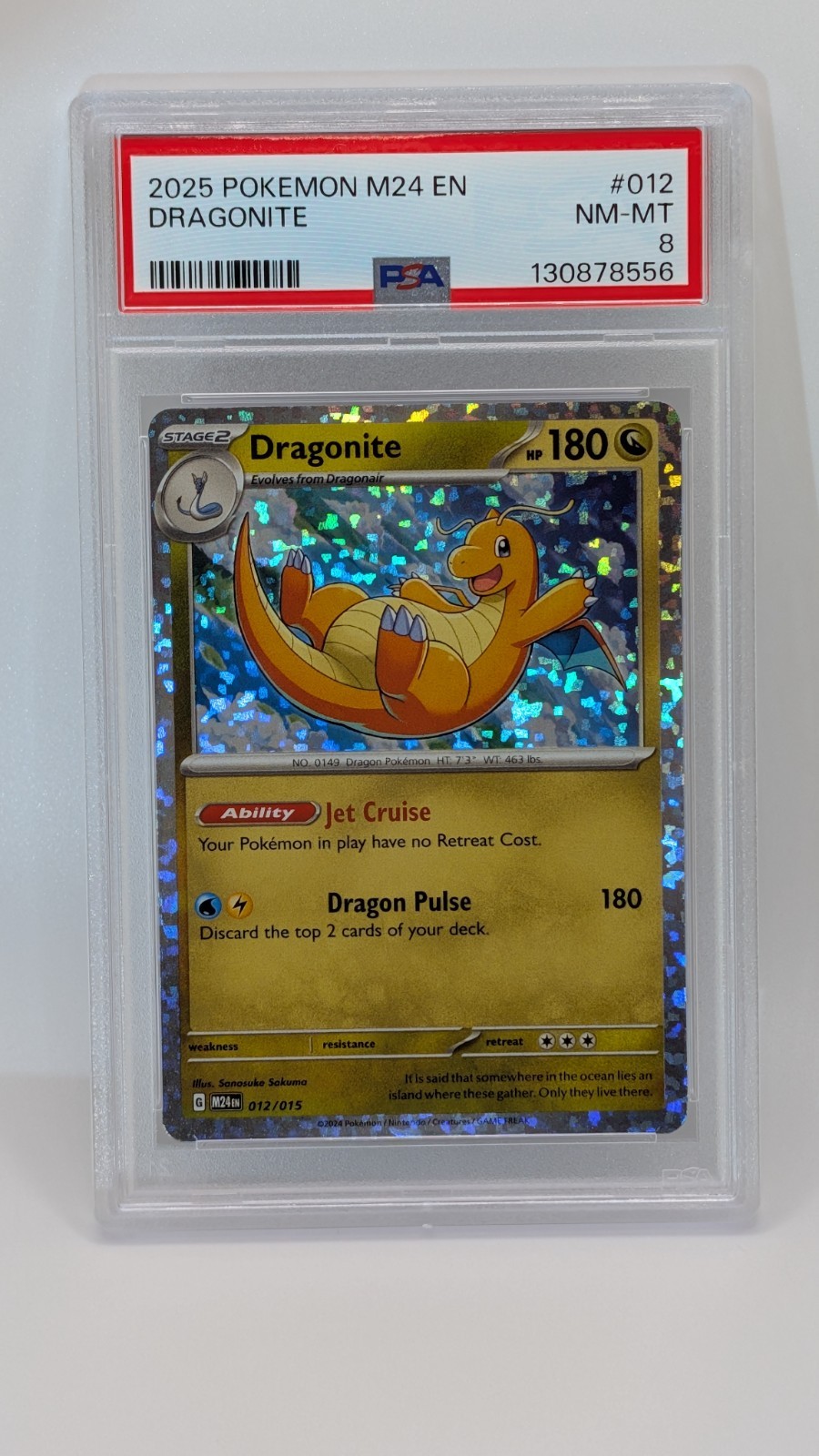 2025 Pokemon M24 EN-Mcdonald's Collection Dragonite 012