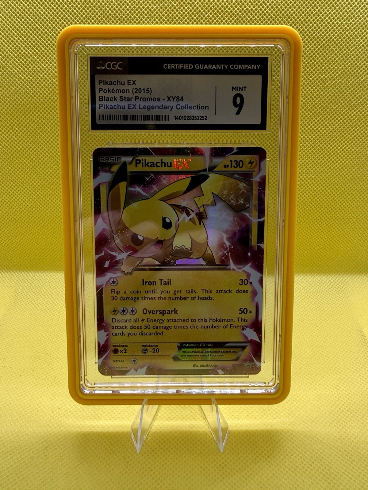 2015 Black Star Promos - XY - English Pikachu EX Pikachu EX Legendary Collection (Holo) XY84