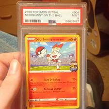 2020 Pokemon Futsal Scorbunny on the Ball 004