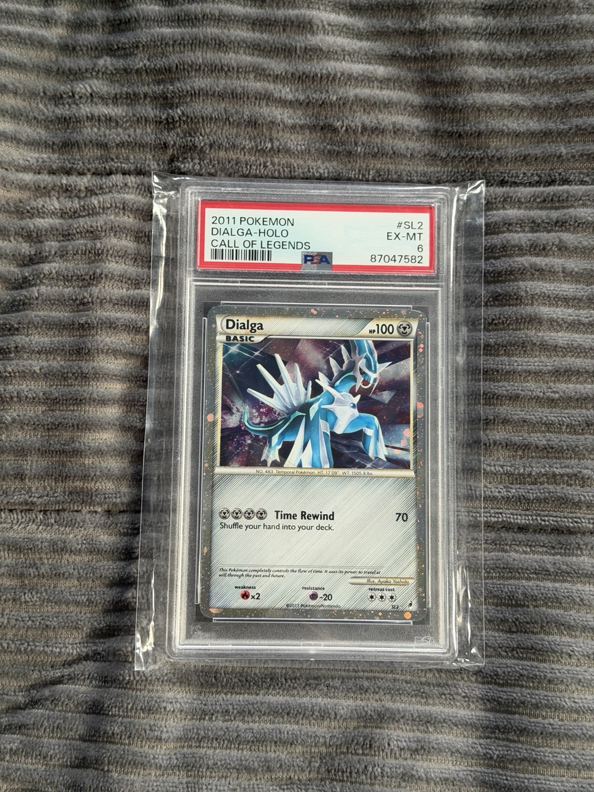 2011 Pokemon Call of Legends Dialga-Holo SL2