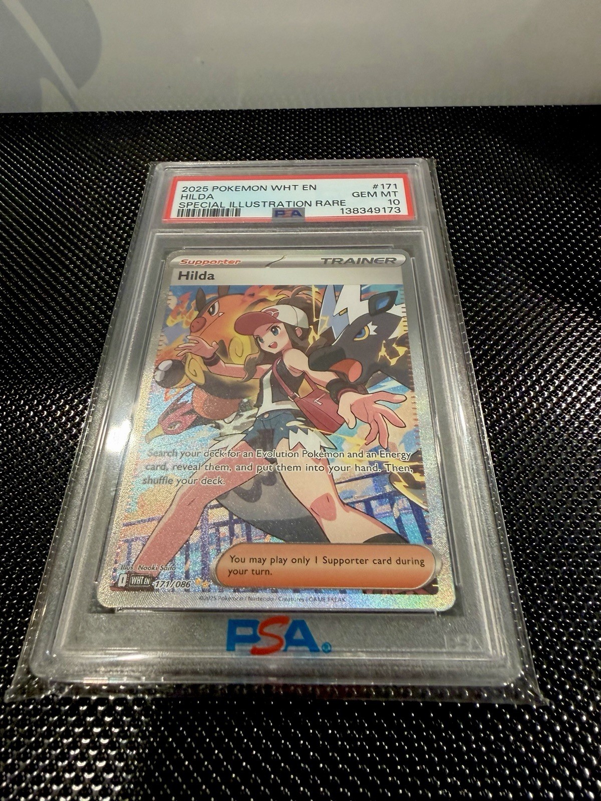 2025 Pokemon Wht EN-White Flare Hilda Special Illustration Rare 171